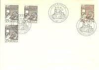 19.04.1952 Schweden FDC Reformator Olavus Petri Michel-Katalog-Nr: 367 - 368