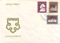 450 Jahre Reformation, Martin Luther, Luther Briefmarken, DDR, Lutherhaus, Wittenberg, Scho&szlig;kirche Wittenberg