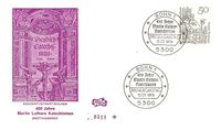 Martin Luther, Katechismus, Lucas Cranach, FDC, Erstagsbrief, Martin Luthers Katechismus, Michel 1016, Martin Luther, Luther Briefmarken