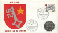 Worms Numinsbrief - Sonderstempel 18.04.1971