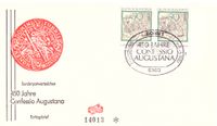 08.05.1980 BRD FDC, Confessio Augustina, 450 Jahre Confessio Augustana, EtSt Bonn, Michel-Nr. 1051, Heinz Schillinger, Martin Luther, Luther Briefmarken