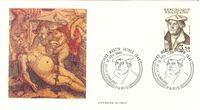 Frankreich 1983, 500 Jahre Martin Luther, 12.02.1983, Frankreich Michel-Katalog NR.: 2382, Jean Pheulpin, Martin Luther, Luther Briefmarke