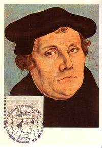 &Ouml;sterreich Sonderstempel Luther, Luther Briefmarken