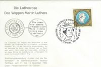 &Ouml;sterreich Sonderstempel Luther, Luther Briefmarken