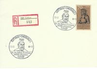 Sonderstempel Cottbus-Chosebuzi 23.12.1988