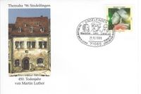 1996.10.25_BRD_FDK_450J Todesjahr Luther Sonderstempel_Sindelfingen