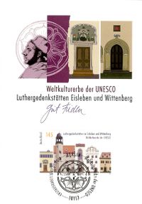 Luther Gedaenkst&auml;tten, Eisleben, Wittenberg, UNO, Bonn, Berlin, Wien, Martin Luther, Luther Briefmarken