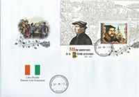 16.06.2017 FDC Republique de Cote Divoire, Luther Briefmarken