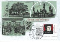 2017.10.26_BRD_500 Jahre Reformation Sonderstempel Worms2