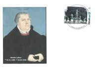 Privatpost Nordkurier, Individual Briefmarke, Luther Briefmarken, Martin Luther