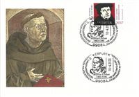 Reformation, Luther, Briefmarken, Erfurt, Worms, Luther Briefmarken