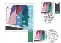 Susann Stefanizen, Berlin, Ministerkarte, Frauen der Reformation, Martin Luther Briefmarken, Martin Luther, Luther Briefmarken, Reformation