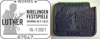 16.07.2021 Sonderstempel der Nibelungenfestspiele in Worms - Premiere Luther - Stempel-Nr. 15 055