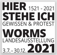 Landesausstellung 3.07.-30.12.2021, 500 Jahre Luther vor Kaiser und Reich, Luther Worms, Worms, Luther Briefmarken, Briefmarken Worms, Karl V, Landesausstellung