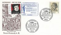 10.09.2022, Stempel-Nr 17-099, DEUTSCHE POST PHILATELIE, BSV Lutherstadt Wittenberg, Cranach-Stiftung, Apokalypse