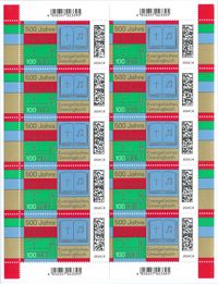 BRD MiNr. 3809 ** 500 Jahre Evangelisches Gesangbuch, postfrisch