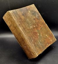 270 Jahre altes Buch antiquarisch Leipzig 1753 M.Luther Biografie Holzdeckel