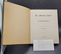 Dr. Martin Luther der deutsche Reformator In bildlicher Darstellung von Gustav K&ouml;nig Gotha Rudolf Besser