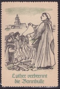 Sammelbild Luther, Sammelbilder, Flei&szlig;m&auml;rkchen, Luther Briefmarken