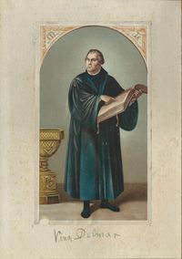 Luther. Gustav K&ouml;nig (1808-1869):