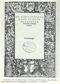 Kunstdrucke - Titeleinfassungen der Reformationszeit - Schmiedicke Verlag 1982