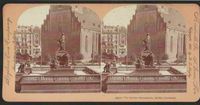 1900 Lutherdenkmal Berlin Stereofoto, Martin Luther Briefmarken