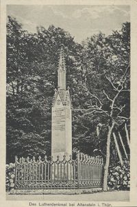 Lutherdenkmal bei Altenstein i. Th&uuml;ringen