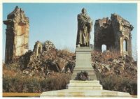 Luther-Denkmal Dresden vor der Frauenkirche, Postkarte Lutherdenkmal, Lutherdenkmal, Luther Briefmarken, Martin Luther, Luther-Denkm&auml;ler, Lutherdenkm&auml;ler, Martin Luther Denkmal