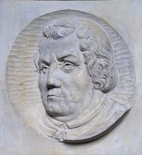 Gustav Nonnenmacher, Martin Luther Worms, Relief, Bildhauer Gustav Nonnenmacher