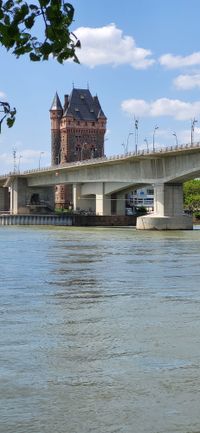 Nibelungenbr&uuml;cke Worms am Rhein, Br&uuml;ckenturm, Nibelungenturm, Nibelungen- und Siegfriedstra&szlig;e, Worms am Rhein, Ernst-Ludwig-Br&uuml;cke, Postkarten Worms